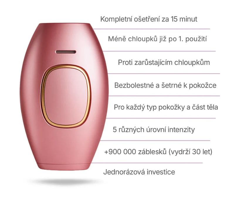 SKINIEE: IPL Laserový Odstraňovač Chloupků